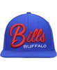 Men's Royal Buffalo Bills Script Wordmark Snapback Hat