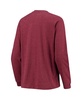 Women's Burgundy Washington Football Team Meter Knit Long Sleeve Raglan Top and Shorts Sleep Set