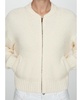 Women's Zipper Detail Knitted Jacket