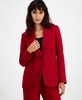 Women's Notched Collar One-Button Blazer, Created for Macy's