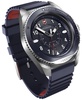 Men's Swiss Journey 1884 Blue Rubber Strap Watch 43mm