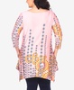 Plus Size Rella 3/4 Sleeve Tunic Top