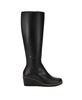 Women's Tall Binocular Regular Calf Wedge Boots