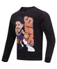 Men's Devin Booker Black Phoenix Suns Avatar Pullover Sweatshirt