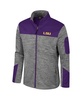 Men's Gray/Purple LSU Tigers Guard Full-Zip Jacket