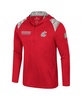 Men's Crimson Washington State Cougars OHT Military Appreciation Quarter-Zip Hoodie Jacket