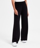 Women's Sweater-Knit Slit-Hem Pants, Exclusively at Macy's