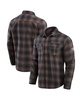 Men's Tan/Charcoal Houston Astros Classic Flannel Long Sleeve Button-Up Shirt