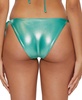 Women's Liquid Metal Tied-Side Bikini Bottoms