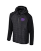 Men's Black Kansas State Wildcats Block The Sun Full-Zip Hoodie Jacket