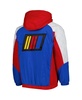 Men's Red, Blue NASCAR The Body Check Half-Snap Pullover Jacket