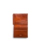 Men's Leather Money Clip with pocket