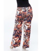 Plus Size Printed Palazzo Pants