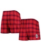 Men's Red, Navy St. Louis Cardinals Ledger Flannel Boxers