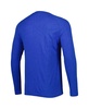 Men's Royal New York Mets Inertia Raglan Long Sleeve Henley T-shirt