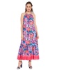 Petite Printed Halter-Neck Maxi Dress