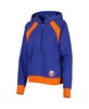 Women's Royal New York Islanders Wishbone Half-Zip Hoodie