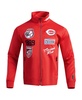 Men's Red Cincinnati Reds Fast Lane Full-Zip Track Jacket