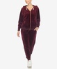 Women's Velour Tracksuit Loungewear 2pc Set