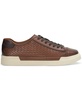 Men's Raigan Leather Low-Top Woven Sneaker