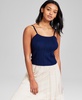 Women's Scoop-Neck Pointelle Tank Top, Exclusively at Macy's 