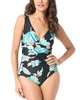 Women's Coco Contours Solitaire V-Neck Swimsuit