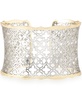 Filigree Medallion Cuff Bracelet