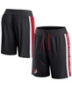 Men's Black Portland Trail Blazers Referee Iconic Mesh Shorts