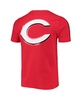 Men's Red Cincinnati Reds Taping T-shirt