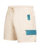 Men's Cream Charlotte Hornets Triple Tonal Woven Shorts