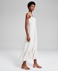 Women's Embroidered Linen-Blend Maxi Dress, Exclusively at Macy's