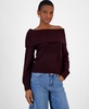 Women's Marilyn Off-The-Shoulder Sweater, Created for Macy's