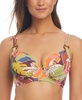 Women's Tropical-Print Underwire Bikini Top