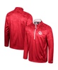 Men's Crimson Oklahoma Sooners The Machine Half-Zip Jacket