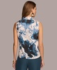 Donna Karan Women's Printed Cowl Neck Tank