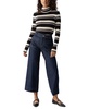 Women's Essential Striped Turtleneck 