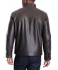 Men's Perforated Faux Leather Moto Jacket, Created for Macy's