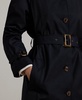 Women's Double-Breasted Belted Trench Coat