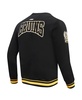 Men's Black Boston Bruins Crest Emblem Pullover Sweatshirt