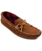 Men's Double Bottom Fleece Moccasin Slippers