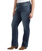 Plus Size Elyse Mid Rise Slim Bootcut Luxe Stretch Jeans