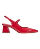 Women's Luney Block Heel Pointy Toe Dress Slingback Pumps