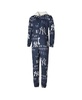 Men's Navy New York Yankees Windfall Microfleece Union Suit