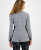 Women's Tweed Peak-Collar Blazer, Created for Macy's 