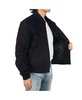 Men's Blake Microsuede Bomber Jacket Slim Fit Casual Softshell Coat