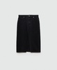 Women's Denim Midi-Skirt