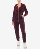 Women's Velour Tracksuit Loungewear 2pc Set