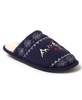 Novelty Knit Scuff with Eyemask Slipper