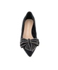 Women's Dovi Bow Kitten Heel Dress Pumps