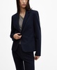 Women's Blunt Stitching Fitted Blazer